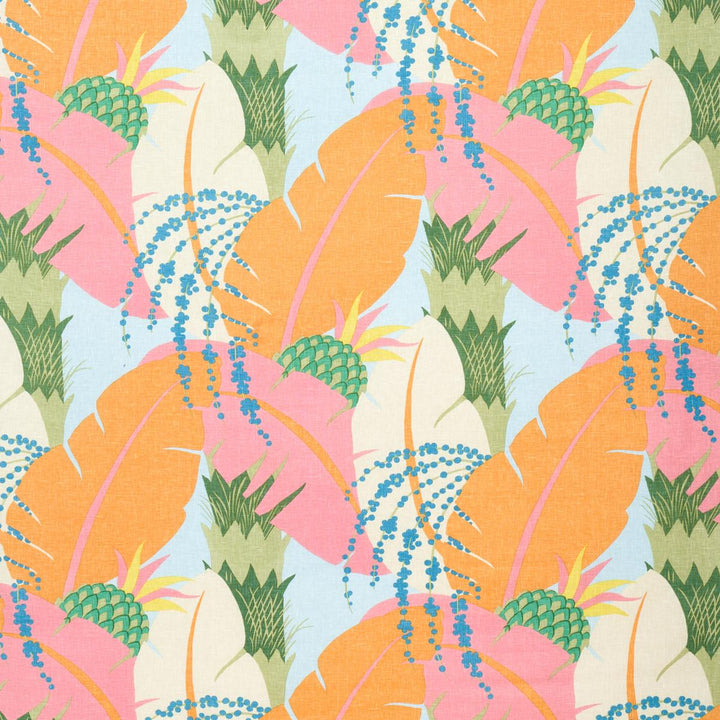 Ananas Tropical 177540 by Schumacher Designer Fabric Tropicana 26.5" - Swanky Fabrics -