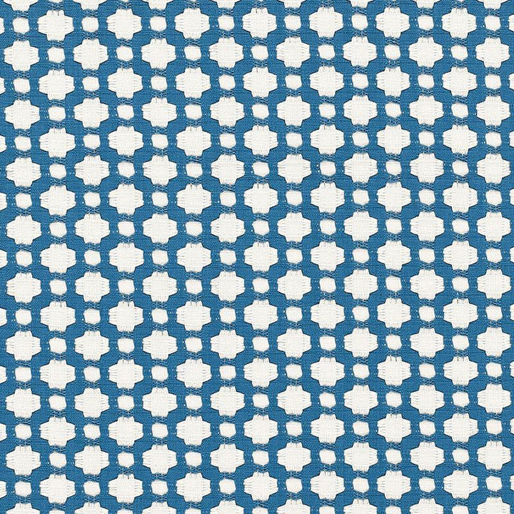 Betwixt Water/Natural 65686 by Schumacher Designer Fabric Essentials: Small-Scale Upholstery 1.62" - Swanky Fabrics -