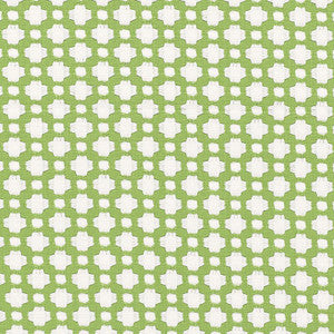 Betwixt Leaf/Blanc 65688 by Schumacher Designer Fabric