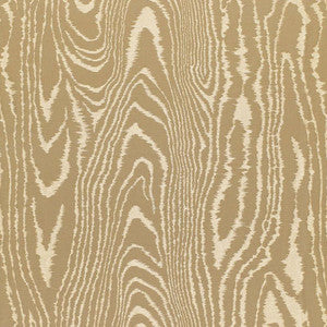 Faux Bois Moir Weave Bronze 68830 by Schumacher Designer Fabric