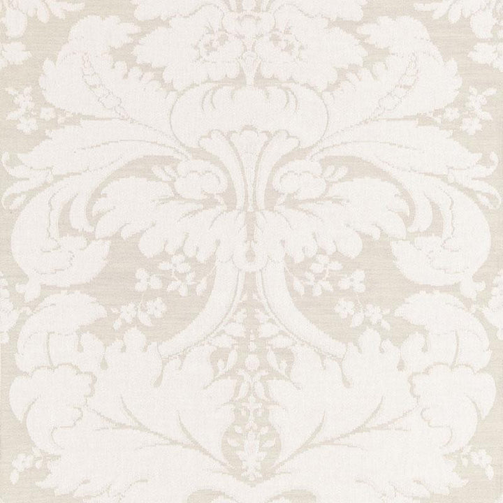 Flanders Linen Damask Linen 67951 by Schumacher Designer Fabric Palazzo 13.75" - Swanky Fabrics -