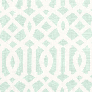 Imperial Trellis Ii Mineral 174415 by Schumacher Designer Fabric