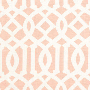 Imperial Trellis Ii Blush 174416 by Schumacher Designer Fabric