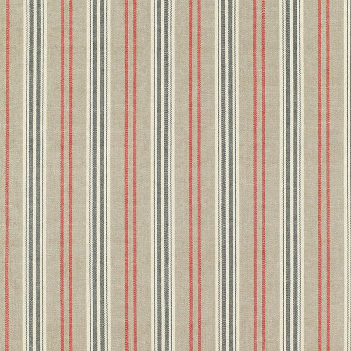 Loire Jute Stripe Noir 68691 by Schumacher Designer Fabric Chroma 4.75" - Swanky Fabrics -