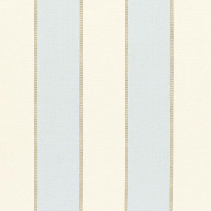 Montebello Stripe Azure 64786 by Schumacher Designer Fabric Chroma 9.12" - Swanky Fabrics -