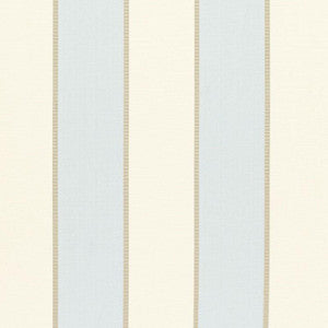Montebello Stripe Azure 64786 by Schumacher Designer Fabric