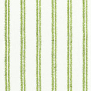 Paloma Embroidery Grass 68791 by Schumacher Designer Fabric