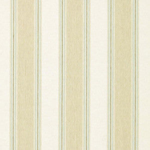 Savannah Linen Stripe Sesame 66080 by Schumacher Designer Fabric