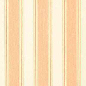 Savannah Linen Stripe Blossom 66081 by Schumacher Designer Fabric