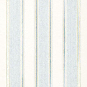 Savannah Linen Stripe Chambray 66082 by Schumacher Designer Fabric