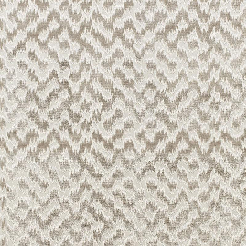 Serenissimo Velvet Fog 68670 by Schumacher Designer Fabric Chroma 13.38" - Swanky Fabrics -