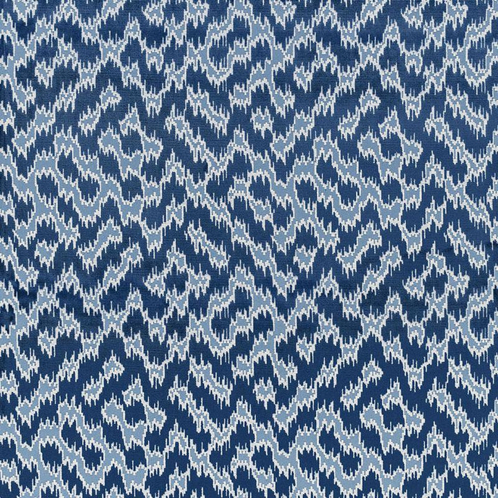 Serenissimo Velvet Water 68671 by Schumacher Designer Fabric Chroma 13.38" - Swanky Fabrics -
