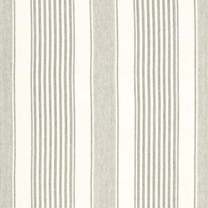 Summerville Linen Stripe Gull 66092 by Schumacher Designer Fabric