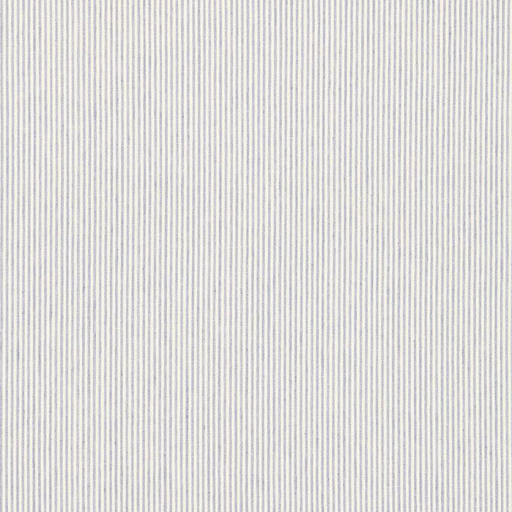 Wesley Ticking Stripe Delft 65983 by Schumacher Designer Fabric Sea Island Stripe - Swanky Fabrics -