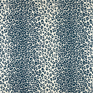 Iconic Leopard Ink 175720 by Schumacher Designer Fabric