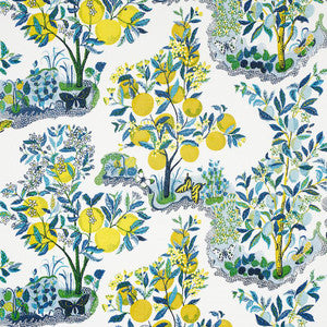 Citrus Garden Pool 175761 by Schumacher Designer Fabric