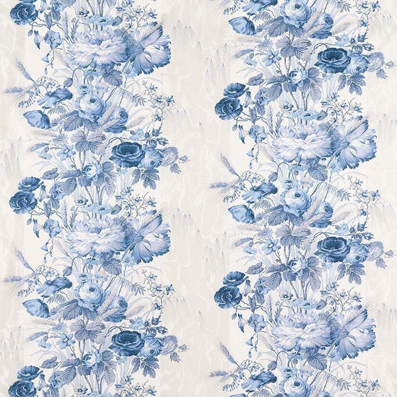 Boughton House Porcelain 175790 by Schumacher Designer Fabric 125Th Anniversary 27.0" - Swanky Fabrics -