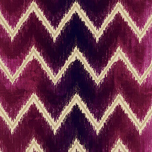 Shock Wave Ruby 54863 by Schumacher Designer Fabric