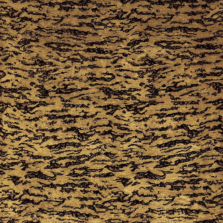 Serengeti Tigre 68900 by Schumacher Designer Fabric 125Th Anniversary 25.62" - Swanky Fabrics -