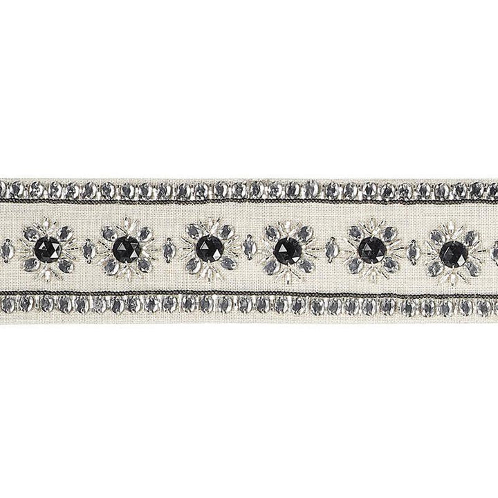Maria Tape Jet 69000 by Schumacher Designer Trim 125Th Anniversary 1.5" - Swanky Fabrics -