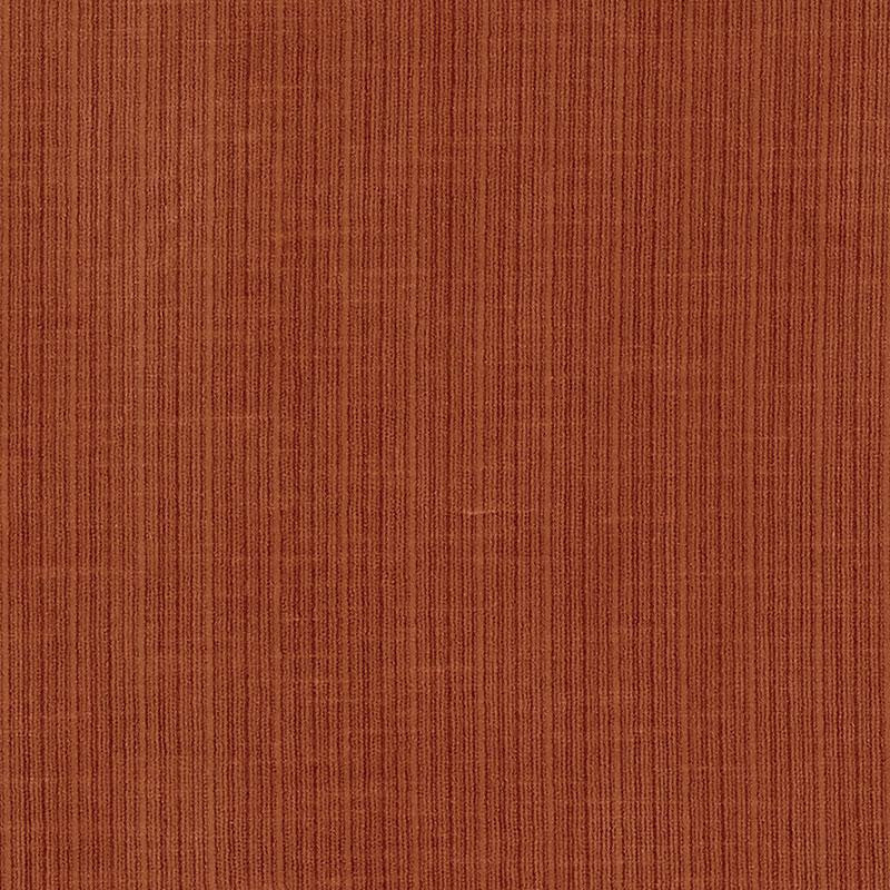 Antique Strie Velvet Russet 69772 by Schumacher Designer Fabric Perfect Basics: Velvet - Swanky Fabrics -