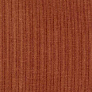 Antique Strie Velvet Russet 69772 by Schumacher Designer Fabric