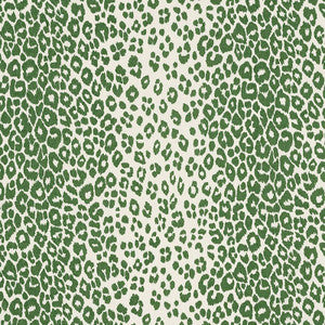 Iconic Leopard Green 176452 by Schumacher Designer Fabric