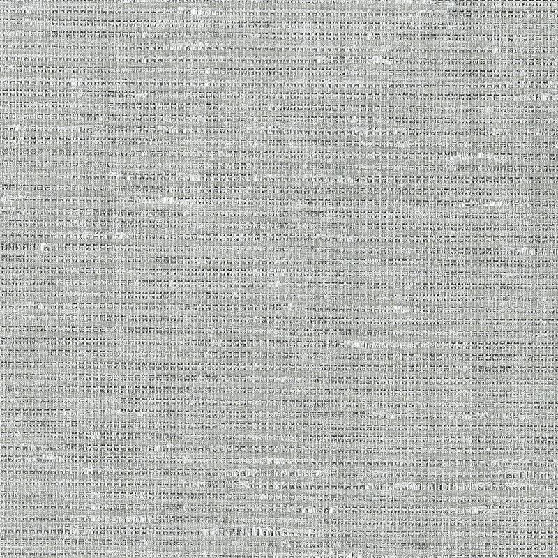 Anodized Raffia Platinum 5007780 by Schumacher Designer Wallpaper Quiet Beauty - Swanky Fabrics -