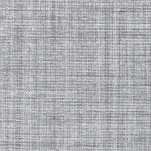 Anodized Raffia Oxidized Silver 5007783 by Schumacher Designer Wallpaper