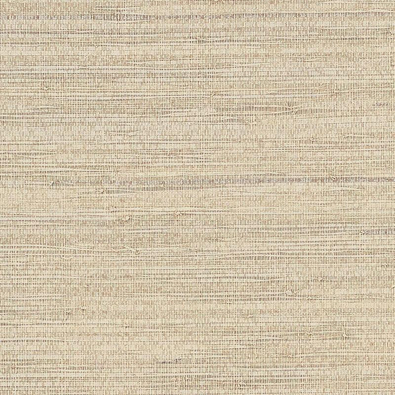 Burnished Raffia Burnished Ivory 5007820 by Schumacher Designer Wallpaper Quiet Beauty - Swanky Fabrics -
