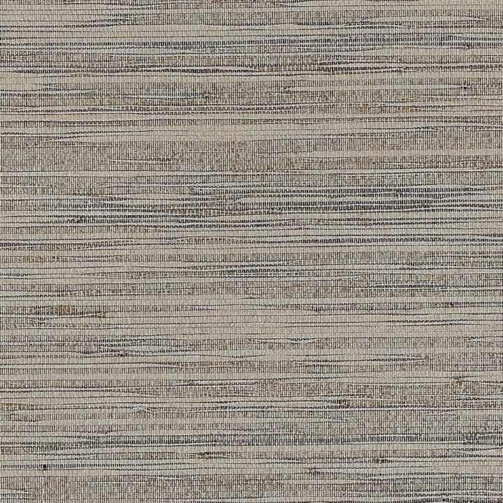 Burnished Raffia Burnished Silver 5007822 by Schumacher Designer Wallpaper Quiet Beauty - Swanky Fabrics -