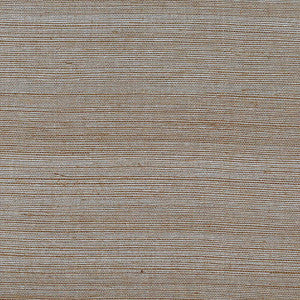 Hemp Shimmer Cocoa Shimmer 5007873 by Schumacher Designer Wallpaper