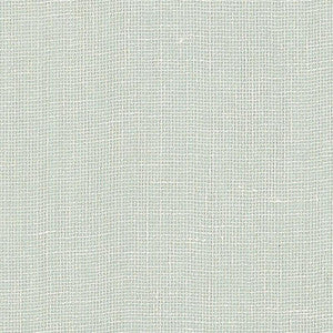 Linen Gesso Aqua 5007805 by Schumacher Designer Wallpaper