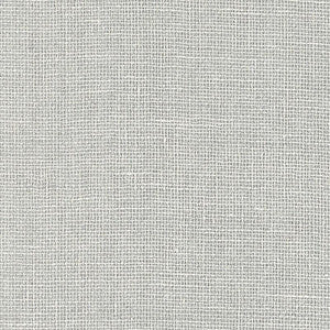 Linen Gesso Silver 5007809 by Schumacher Designer Wallpaper