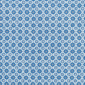 Palisades Floret Indigo 177600 by Schumacher Designer Fabric