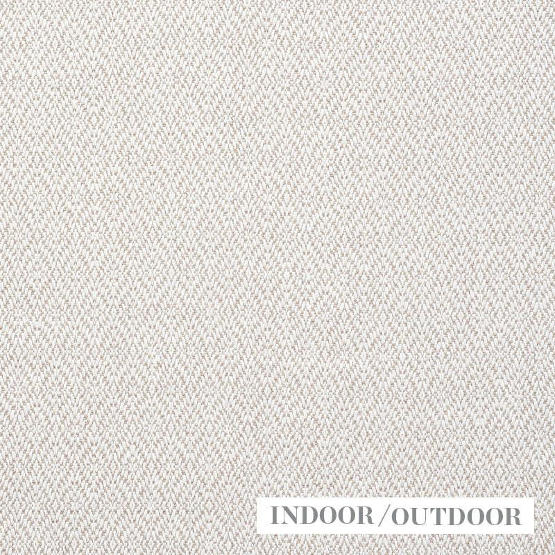 Diamond Weave Indoor/Outdoor Natural 73841 by Schumacher Designer Fabric Indoor/Outdoor Linen - Swanky Fabrics -