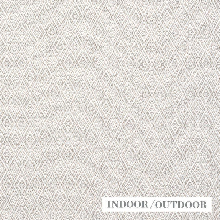 Diamond Weave Indoor/Outdoor Natural 73841 by Schumacher Designer Fabric Indoor/Outdoor Linen - Swanky Fabrics -