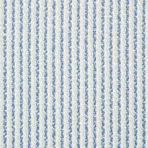 Shoreline Stripe Sky 73852 by Schumacher Designer Fabric
