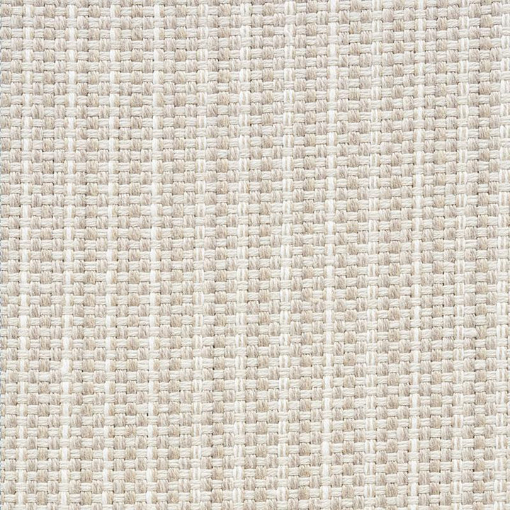 Rustic Basketweave Natural 73880 by Schumacher Designer Fabric Indoor/Outdoor Linen 1.5" - Swanky Fabrics -