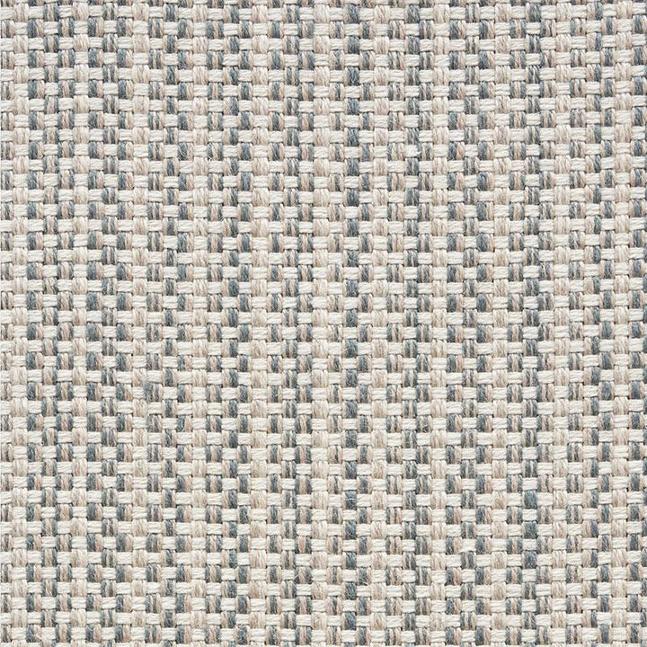 Rustic Basketweave Stone 73881 by Schumacher Designer Fabric Indoor/Outdoor Linen 1.5" - Swanky Fabrics -