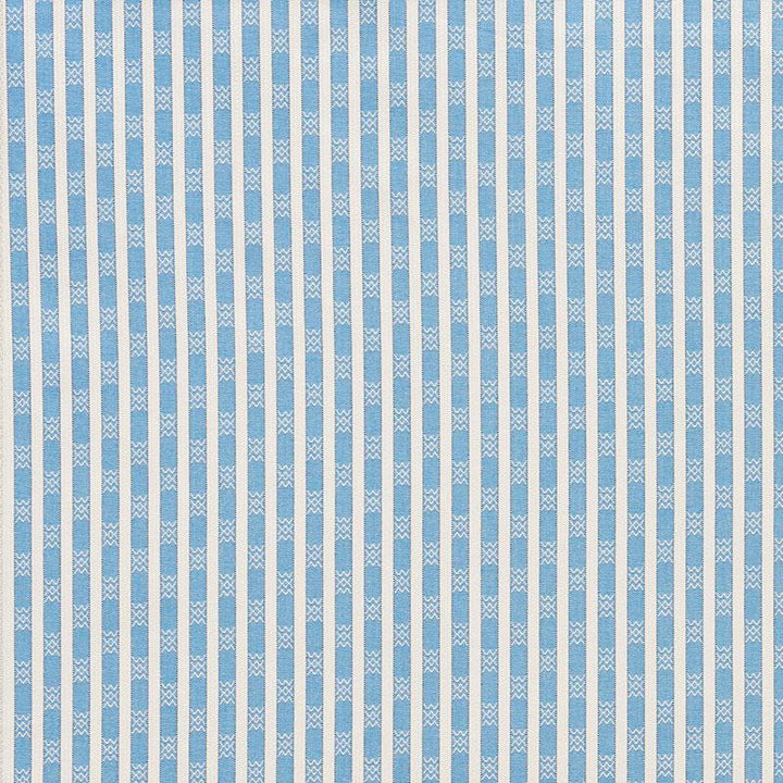 Beverly Stripe Cobalt 74210 by Schumacher Designer Fabric Mark D. Sikes - Swanky Fabrics -