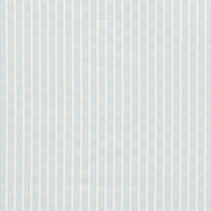 Beverly Stripe China Blue 74211 by Schumacher Designer Fabric Mark D. Sikes - Swanky Fabrics -