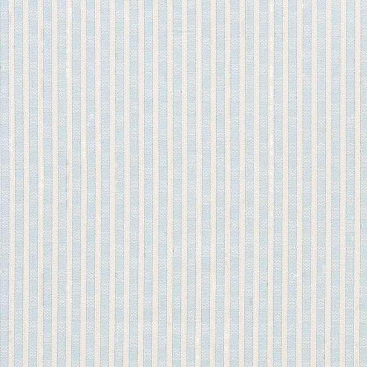 Beverly Stripe China Blue 74211 by Schumacher Designer Fabric Mark D. Sikes - Swanky Fabrics -
