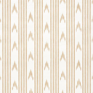 Santa Barbara Ikat Neutral 5009222 by Schumacher Designer Wallpaper