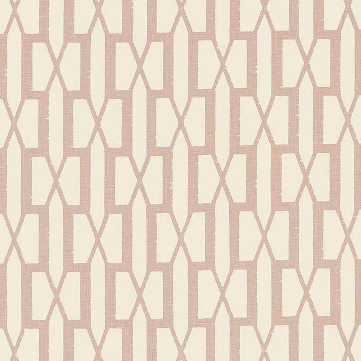 Belvedere Temple Pink 176111 by Schumacher Designer Fabric Veere Grenney 2.88" - Swanky Fabrics -
