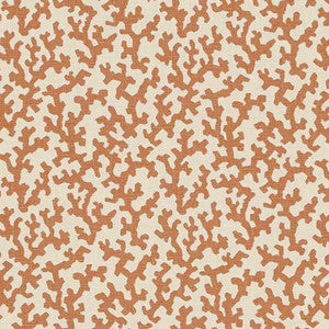 Folly Burnt Orange 176126 by Schumacher Designer Fabric
