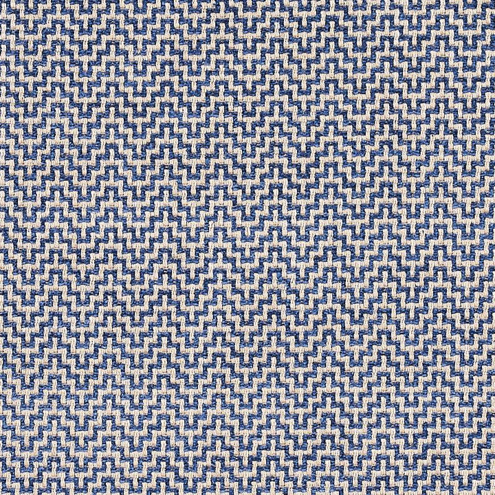 Orwell Lapis 69824 by Schumacher Designer Fabric Essentials: Small Scale Upholstery Fabrics 1.0" - Swanky Fabrics -