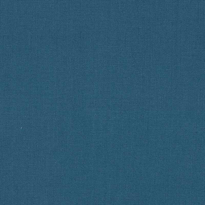Piet Performance Linen Cerulean 69947 by Schumacher Designer Fabric Perfect Basics: Linen - Swanky Fabrics -