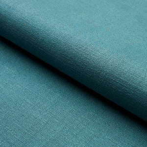 Piet Performance Linen Aquamarine 69948 by Schumacher Designer Fabric