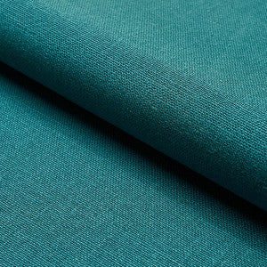 Piet Performance Linen Deep Teal 69949 by Schumacher Designer Fabric